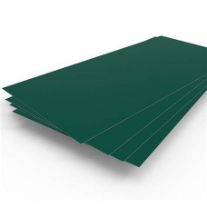 Лист оцинк Poliester RAL 6020 т/зелёный 0,5мм (1,25м*2м) 1шт=2,5м2 в пленке