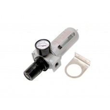 Фильтр влагоотделитель c индикатором давления для пневмосистемы 1/4"(10bar) F-AFR802