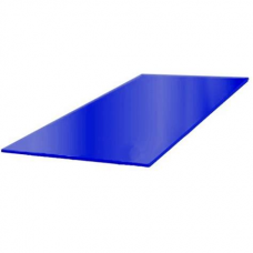 Лист оцинк Poliester RAL 5005 синий 0,5мм (1,25м*2м) 1шт=2,5м2 в пленке