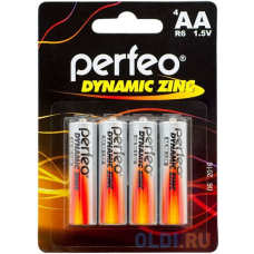 Батарейка Perfeo Dynamic Zinc R03/BL-4 