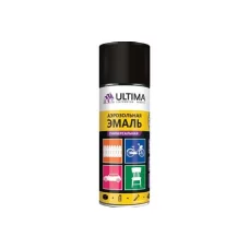 Краска Спрей Черный матовый ULTIMA 520мл ULТ008